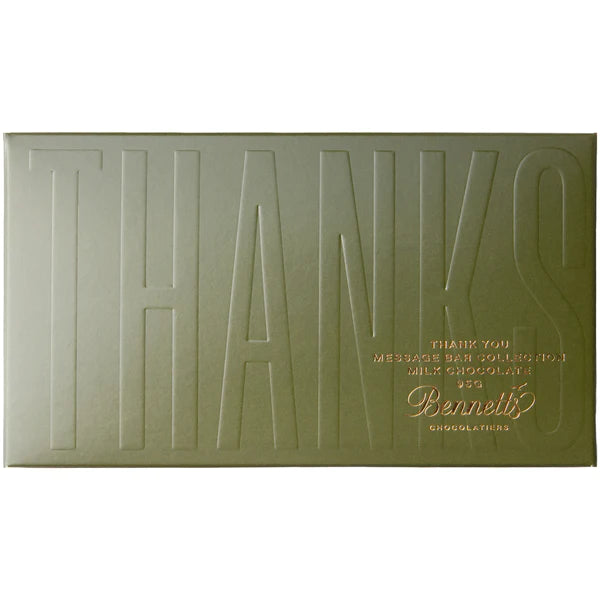 Milk Chocolate Thanks Bar