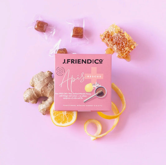 Pure Honey, Lemon & Ginger lozenges