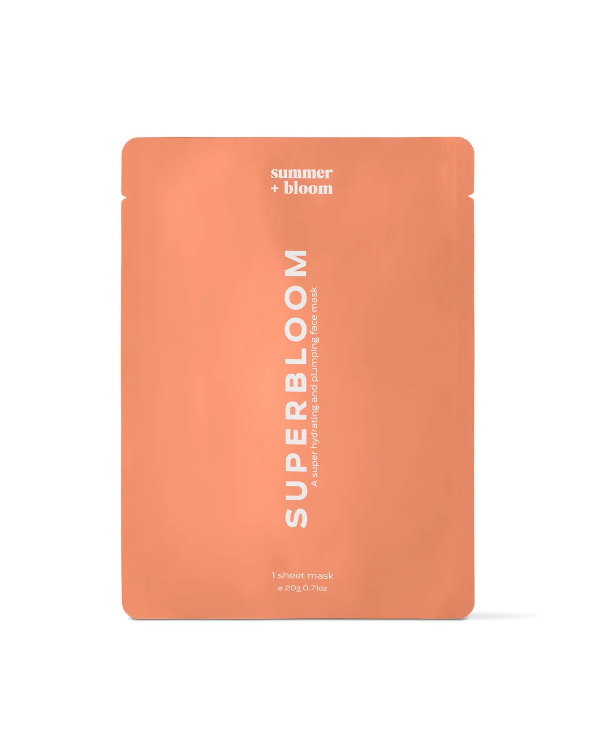 Superbloom Hydrating & Plumping Sheet Mask | SINGLE